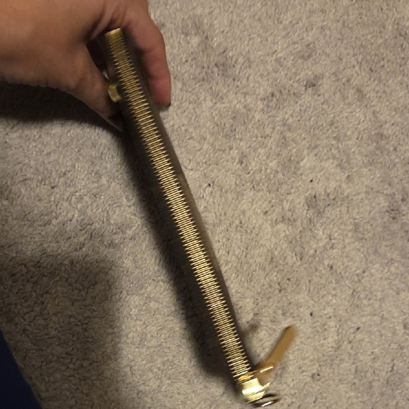 Louis Vuitton Brown and Gold Monogram Pouch - Picture 3 of 6